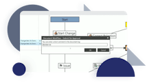 Meridian Cloud Portal digital approval workflow user interface