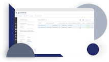 Meridian Cloud Business contractor document exchange user interface 