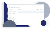 Meridian Cloud Project secure document exchange user interface 