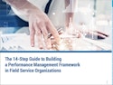 Accruent – vx Field – eBook - 14-Step Guide to Building a Performance Management Framework in Field Service Organizations