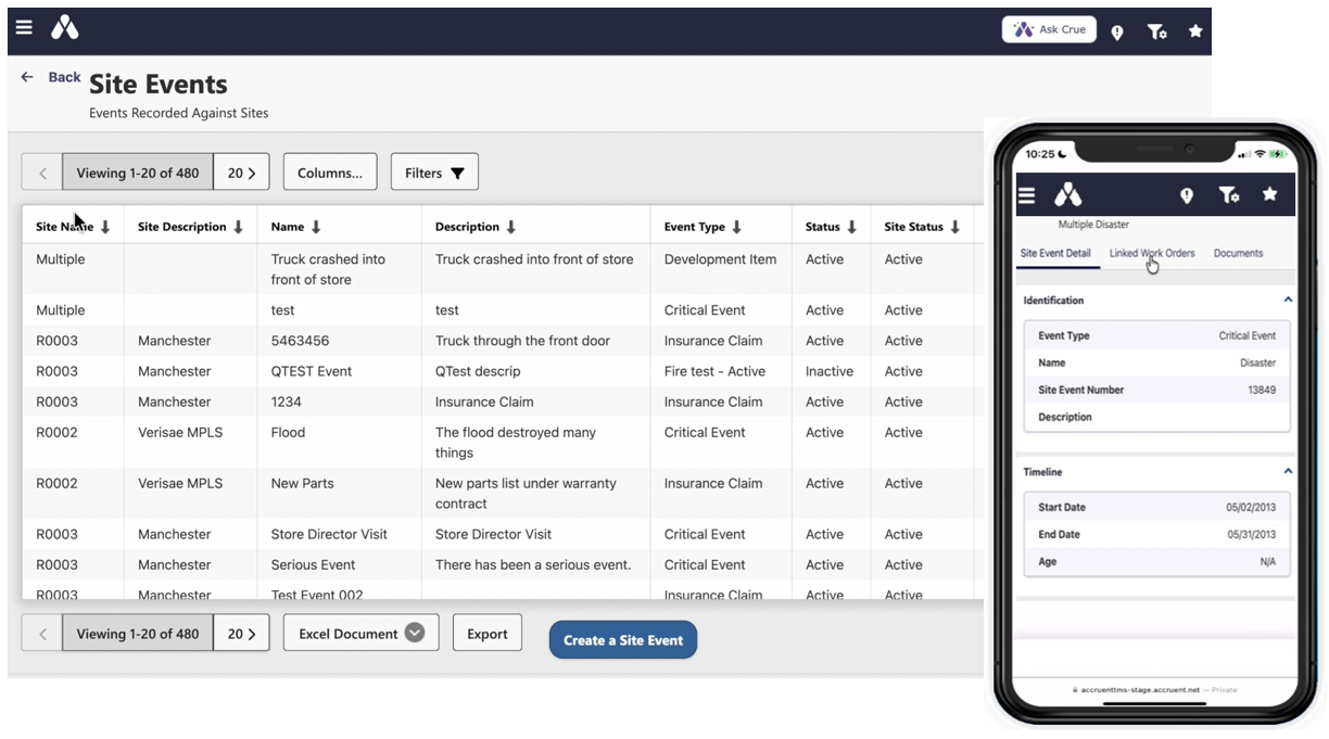MOS UI Website