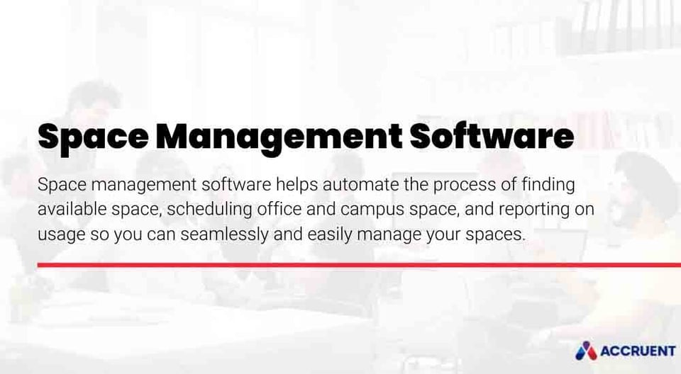 Drivers Need A Space Management System Because What Is Space Management Software? | Accruent