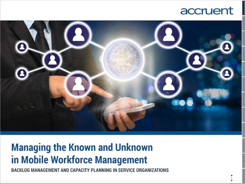 Managing the Known and Unknown in Mobile Workforce Management | Accruent