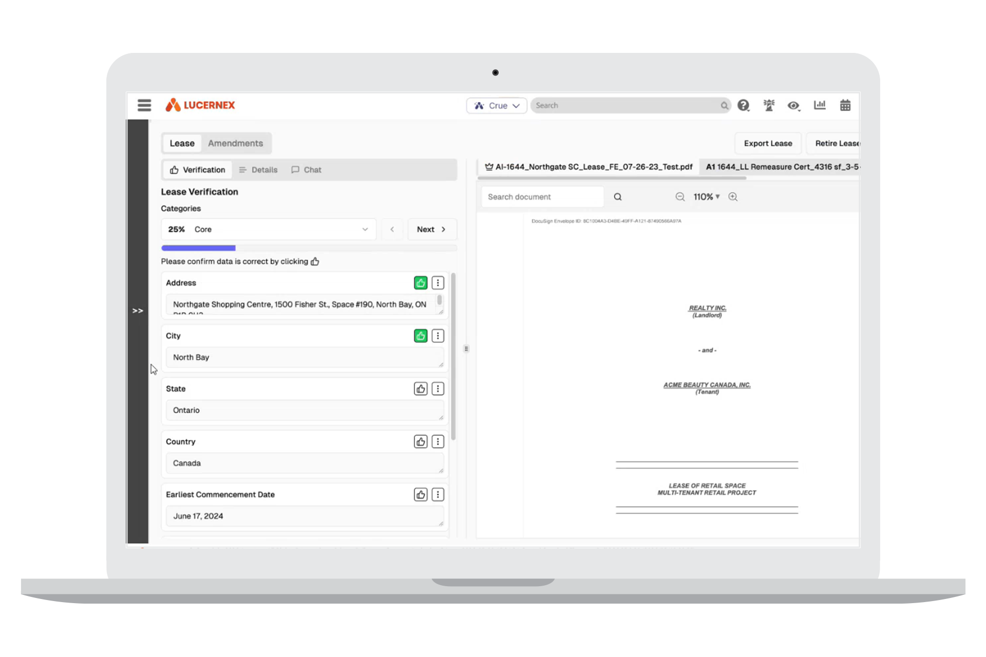 Lucernex-Homepage